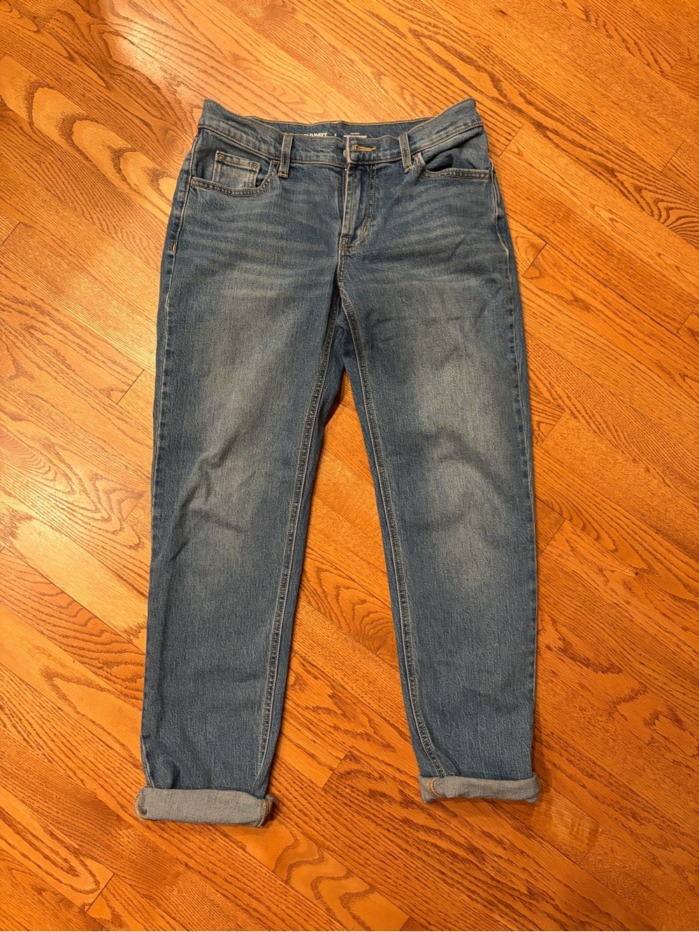 🔥 SALE! 5 for $20 🛍️ Old Navy Mid Rise WOW Boyfriend Jeans Womens Size 2